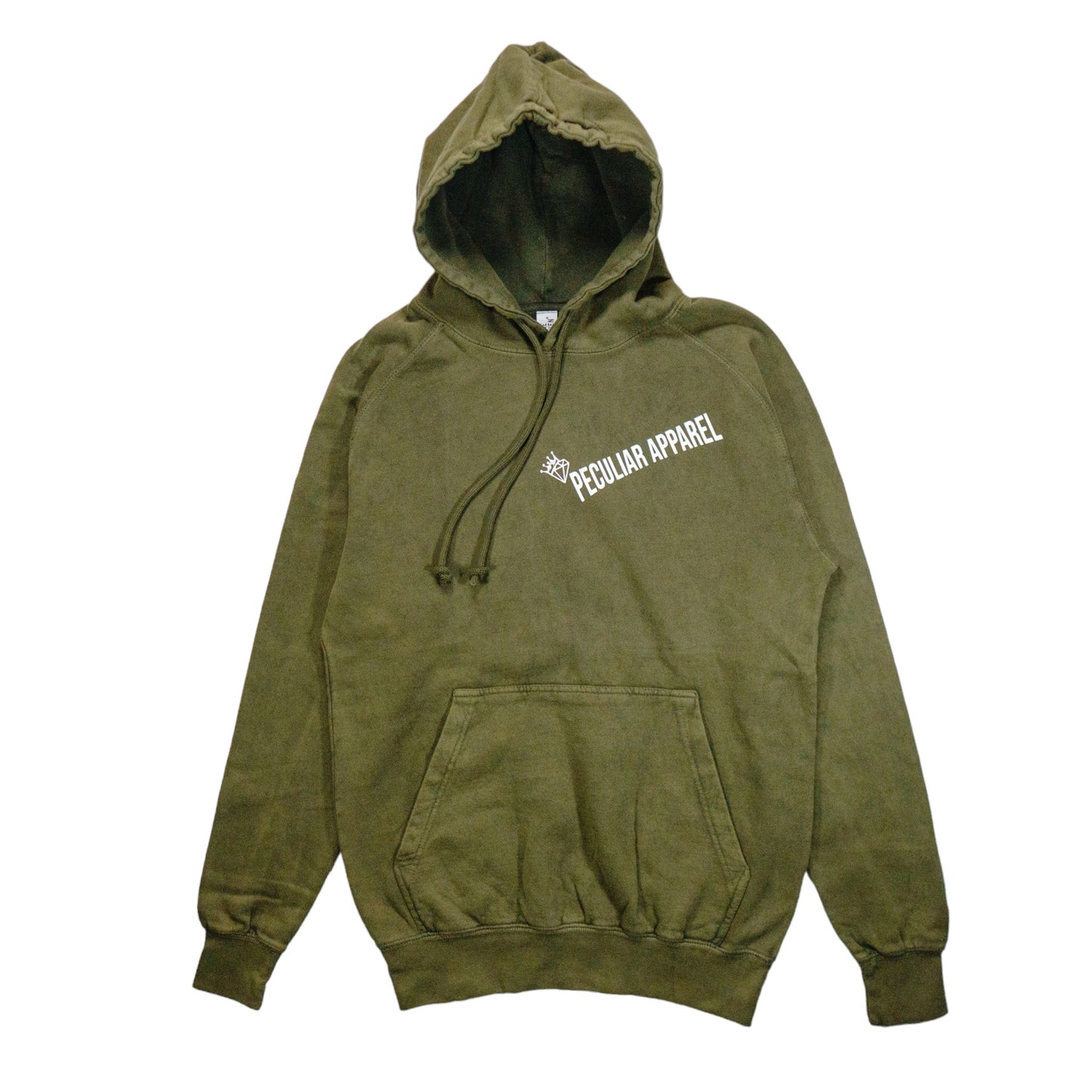 Peculiar Apparel Hoodie-Peculiar Apparel-XS-Olive Green-Peculiar Apparel