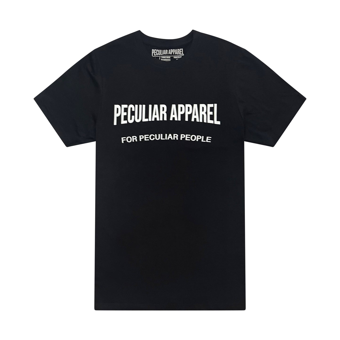 Peculiar Apparel Tee Black-Mens-Peculiar Apparel-S-without Fringes-Peculiar Apparel