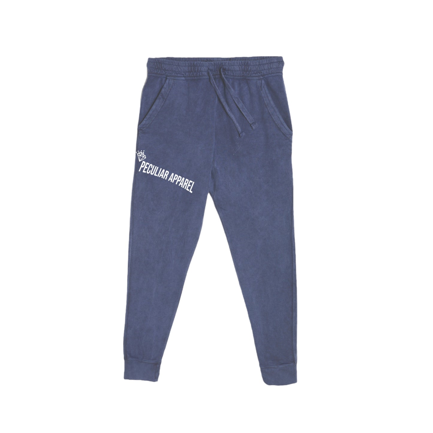 Peculiar Apparel Joggers-Peculiar Apparel-XS-Denim Blue-Peculiar Apparel
