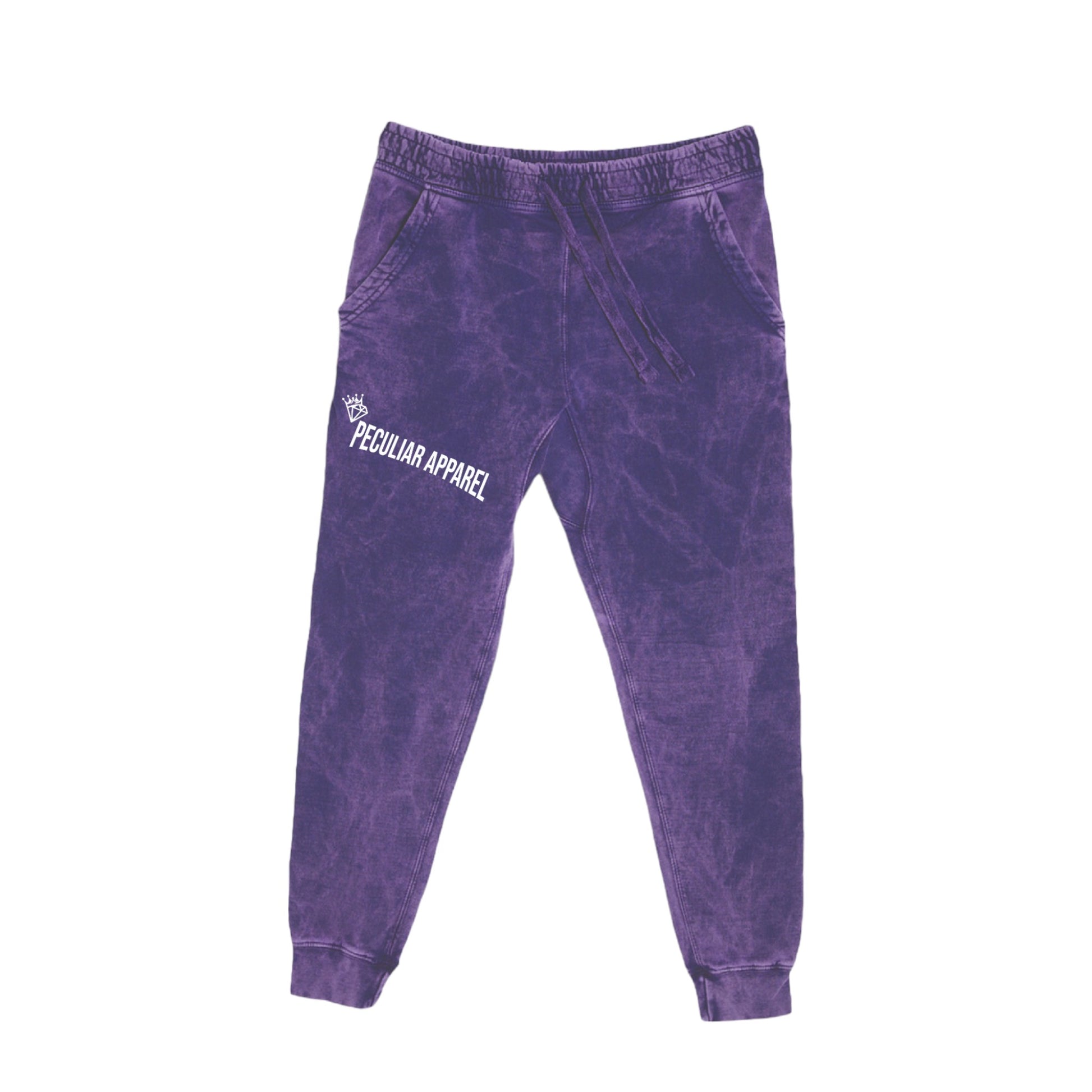 Peculiar Apparel Joggers-Peculiar Apparel-XS-Purple-Peculiar Apparel